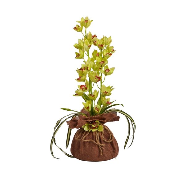 Jeco Floral Arrangement with Burlap Pot HD-BT095